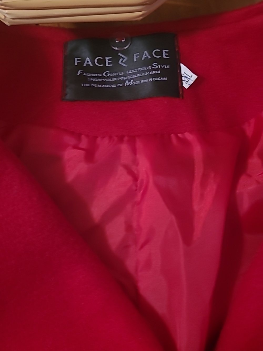 Red Pea Coat - Picture 4 of 7